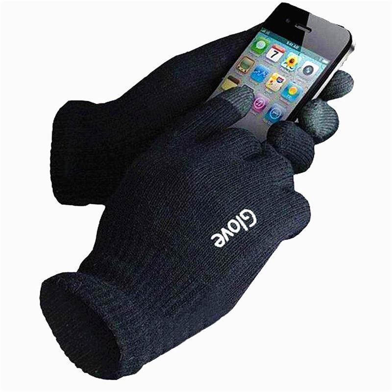 Fashion Touchscreen Gloves / Smartphone Gloves-Black-JadeMoghul Inc.