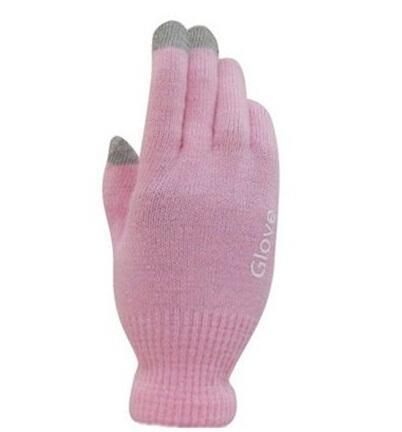 Fashion Touchscreen Gloves / Smartphone Gloves-Pink-JadeMoghul Inc.