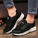 Fashion Trainers Sneakers Women Casual Shoes Air Mesh Grils Wedges Canvas Shoes Woman Tenis Feminino Zapatos Mujer No Logo-black-4.5-JadeMoghul Inc.