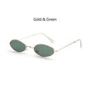 Fashion Vintage Shades Sun Glasses Elegant okulary Retro Small Oval Sunglasses for Men Women Eyeglasses gafas oculos AExp