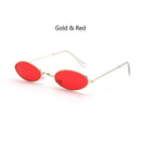 Fashion Vintage Shades Sun Glasses Elegant okulary Retro Small Oval Sunglasses for Men Women Eyeglasses gafas oculos AExp