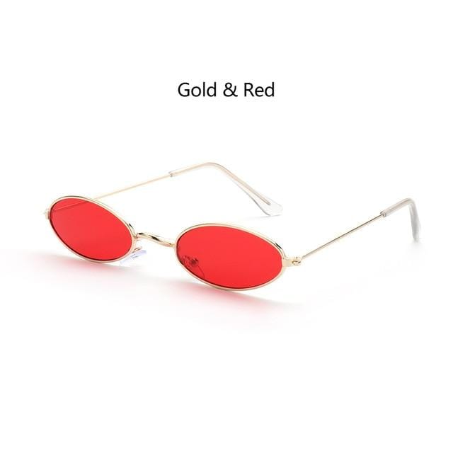 Fashion Vintage Shades Sun Glasses Elegant okulary Retro Small Oval Sunglasses for Men Women Eyeglasses gafas oculos AExp