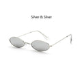 Fashion Vintage Shades Sun Glasses Elegant okulary Retro Small Oval Sunglasses for Men Women Eyeglasses gafas oculos AExp