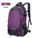 Fashion Waterproof Nylon Backpack Men Travel Backpack Multifunction Bags Male Laptop Backpacks-Purple 45L-JadeMoghul Inc.