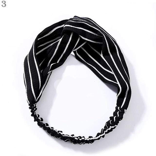 Fashion Women Girls Summer Bohemian Hair Bands Print Headbands Vintage Cross Turban Bandage Bandanas HairBands Hair Accessories AExp