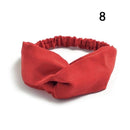 Fashion Women Girls Summer Bohemian Hair Bands Print Headbands Vintage Cross Turban Bandage Bandanas HairBands Hair Accessories AExp