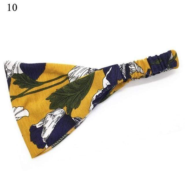 Fashion Women Girls Summer Bohemian Hair Bands Print Headbands Vintage Cross Turban Bandage Bandanas HairBands Hair Accessories AExp