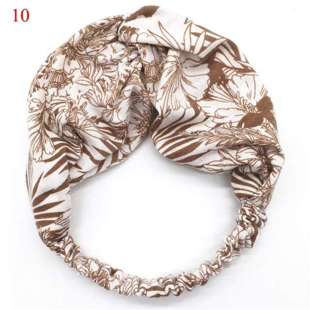 Fashion Women Girls Summer Bohemian Hair Bands Print Headbands Vintage Cross Turban Bandage Bandanas HairBands Hair Accessories AExp