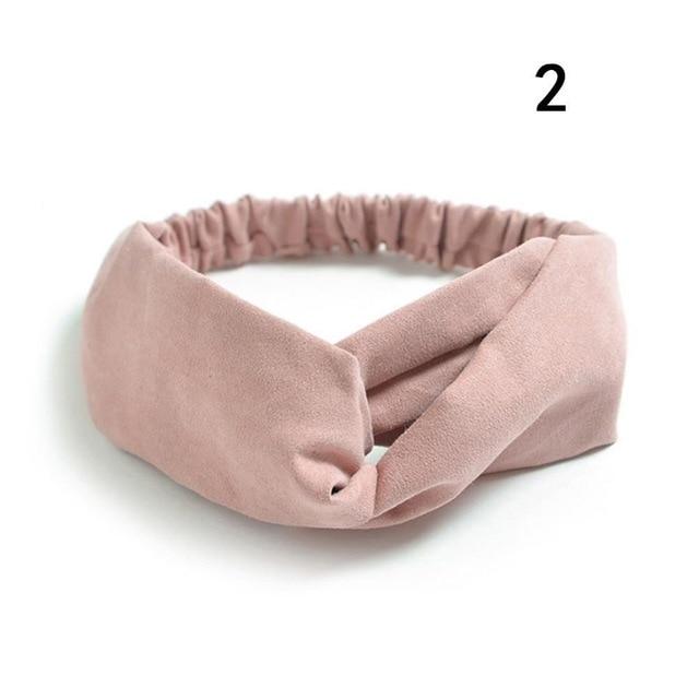 Fashion Women Girls Summer Bohemian Hair Bands Print Headbands Vintage Cross Turban Bandage Bandanas HairBands Hair Accessories AExp