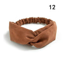 Fashion Women Girls Summer Bohemian Hair Bands Print Headbands Vintage Cross Turban Bandage Bandanas HairBands Hair Accessories AExp