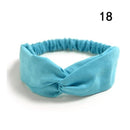 Fashion Women Girls Summer Bohemian Hair Bands Print Headbands Vintage Cross Turban Bandage Bandanas HairBands Hair Accessories AExp