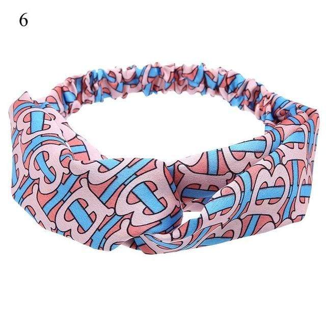 Fashion Women Girls Summer Bohemian Hair Bands Print Headbands Vintage Cross Turban Bandage Bandanas HairBands Hair Accessories AExp