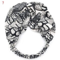 Fashion Women Girls Summer Bohemian Hair Bands Print Headbands Vintage Cross Turban Bandage Bandanas HairBands Hair Accessories AExp