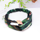 Fashion Women Girls Summer Bohemian Hair Bands Print Headbands Vintage Cross Turban Bandage Bandanas HairBands Hair Accessories JadeMoghul Inc. 