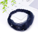 Fashion Women Girls Summer Bohemian Hair Bands Print Headbands Vintage Cross Turban Bandage Bandanas HairBands Hair Accessories JadeMoghul Inc. 