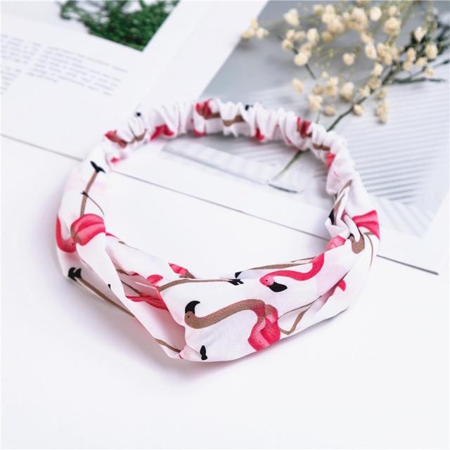 Fashion Women Girls Summer Bohemian Hair Bands Print Headbands Vintage Cross Turban Bandage Bandanas HairBands Hair Accessories JadeMoghul Inc. 