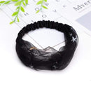 Fashion Women Girls Summer Bohemian Hair Bands Print Headbands Vintage Cross Turban Bandage Bandanas HairBands Hair Accessories JadeMoghul Inc. 