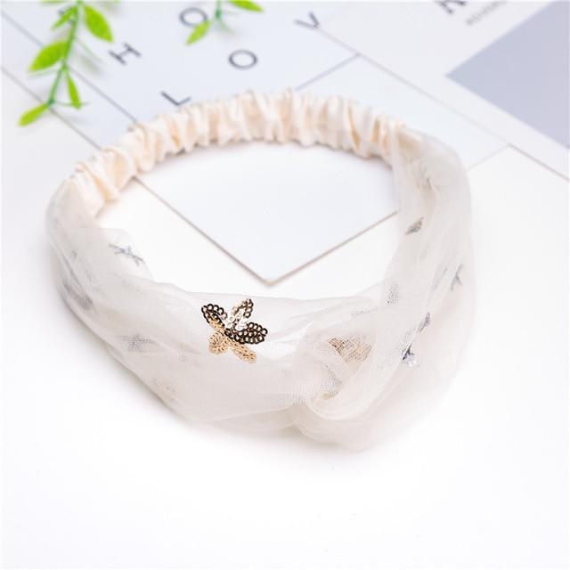 Fashion Women Girls Summer Bohemian Hair Bands Print Headbands Vintage Cross Turban Bandage Bandanas HairBands Hair Accessories JadeMoghul Inc. 