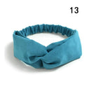 Fashion Women Girls Summer Bohemian Hair Bands Print Headbands Vintage Cross Turban Bandage Bandanas HairBands Hair Accessories JadeMoghul Inc. 