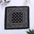 Fashion Women Print Bandana Scarf Hip-hop Bandanas Cross Turban Headband Face Mask Hair Tie Vintage Multifunctional Square Scarf AExp