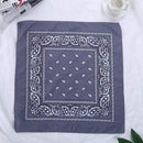 Fashion Women Print Bandana Scarf Hip-hop Bandanas Cross Turban Headband Face Mask Hair Tie Vintage Multifunctional Square Scarf AExp