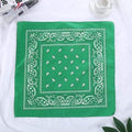 Fashion Women Print Bandana Scarf Hip-hop Bandanas Cross Turban Headband Face Mask Hair Tie Vintage Multifunctional Square Scarf AExp