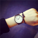 Fashionable Couple Watch / Casual Quartz Watch-White Black Man-JadeMoghul Inc.