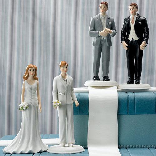 Fashionable Groom In Black Tux Cake Topper (Pack of 1)-Wedding Cake Toppers-JadeMoghul Inc.