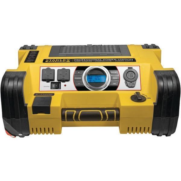 FATMAX(R) Professional Digital Power Station with Air Compressor-Power Distribution & Supplies-JadeMoghul Inc.
