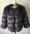 Faux Mink fashion Winter Jacket-Dark grey-S-JadeMoghul Inc.
