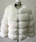 Faux Mink fashion Winter Jacket-White-S-JadeMoghul Inc.