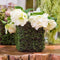Faux Moss and Wicker Mini Favor Planter with Liner (Pack of 4)-Popular Wedding Favors-JadeMoghul Inc.