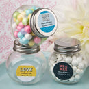 Favor Boxes Bags & Containers Personalized Glass Jar - Beach Theme Fashioncraft