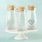 Favor Boxes Bags & Containers Personalized Printed Vintage Milk Bottle Favor Jar - Elements (3 Sets of 12) Kate Aspen