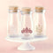 Favor Boxes Bags & Containers Personalized Printed Vintage Milk Bottle Favor Jar - Indian Jewel (3 Sets of 12) Kate Aspen