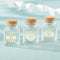 Favor Boxes Bags & Containers Petite Treat Square Glass Favor Jar - Gold Foil (Set of 12) Kate Aspen
