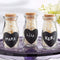 Favor Boxes Bags & Containers Vintage Milk Bottle Favor Jar with Chalk Heart Labels (Set of 12) Kate Aspen