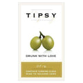 Tipsy Rectangular Sticker Plum (Pack of 1)