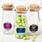 Favors By Type Personalized Vintage Glass Milk Bottle With Round Cork Top - prom design Fashioncraft