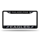 FBC License Frame (Black Metal) Cool License Plate Frames Philadelphia Eagles Black Metal Frame RICO