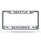 FC License Frame (Chrome) Cool License Plate Frames Seahawks Chrome Frame RICO