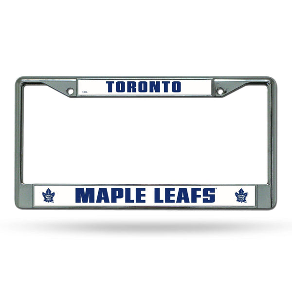 License Plate Frames Toronto Maple Leafs Chrome Frames