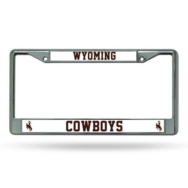 Chrome License Plate Frames Wyoming Chrome Frame