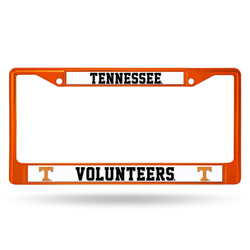 Lexus License Plate Frame Tennessee Orange Colored Chrome Frame