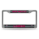 FCGL License Frame (Chrome Glitter) Jeep License Plate Frame New Mexico Bling Chrome Frame RICO