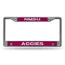 FCGL License Frame (Chrome Glitter) Jeep License Plate Frame New Mexico State Bling Chrome Frame RICO