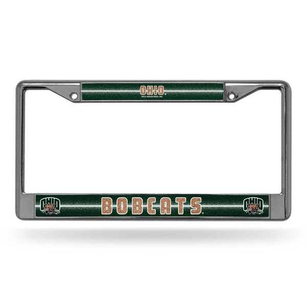 FCGL License Frame (Chrome Glitter) Jeep License Plate Frame Ohio Bling Chrome Frame RICO