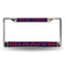 FCL Chrome Laser License Frame Honda License Plate Frame NY Giants Blue Laser Chrome Frame RICO