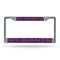 FCL Chrome Laser License Frame Honda License Plate Frame NY Giants "G Men" Laser Chrome Frame RICO