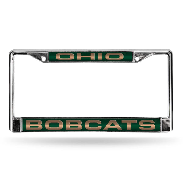 FCL Chrome Laser License Frame Mercedes Benz License Plate Frame Ohio University Laser Chrome Frame RICO